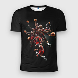 Футболка спортивная мужская Michael Jordan Style, цвет: 3D-принт