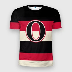 Футболка спортивная мужская Ottawa Senators O, цвет: 3D-принт