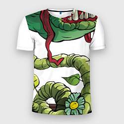 Мужская спорт-футболка Plants vs zombies