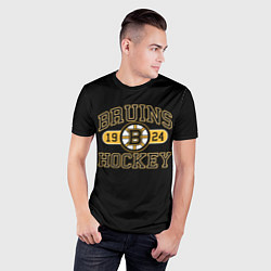 Футболка спортивная мужская Boston Bruins: Est.1924, цвет: 3D-принт — фото 2