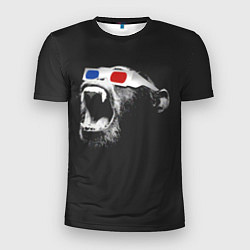 Футболка спортивная мужская 3D Monkey, цвет: 3D-принт