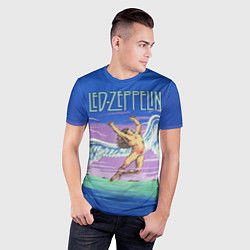 Футболка спортивная мужская Led Zeppelin: Angel, цвет: 3D-принт — фото 2
