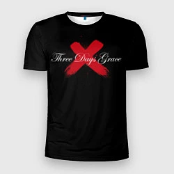 Футболка спортивная мужская Three Days Grace, цвет: 3D-принт