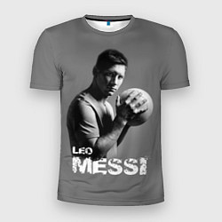 Футболка спортивная мужская Leo Messi, цвет: 3D-принт