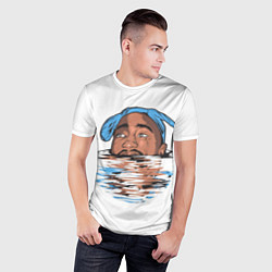 Футболка спортивная мужская Shakur Drowns, цвет: 3D-принт — фото 2