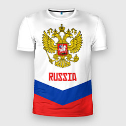 Футболка спортивная мужская Russia Hockey Team, цвет: 3D-принт