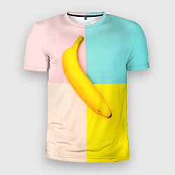 Футболка спортивная мужская Banana, цвет: 3D-принт