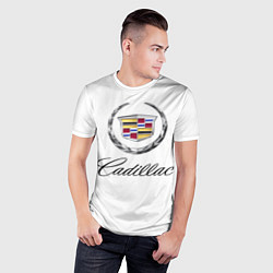 Футболка спортивная мужская Cadillac, цвет: 3D-принт — фото 2