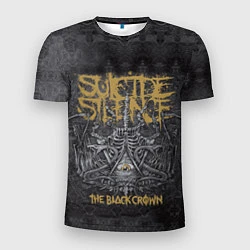 Футболка спортивная мужская Suicide Silence: The Black Crown, цвет: 3D-принт