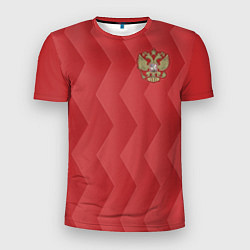 Футболка спортивная мужская Сборная России, цвет: 3D-принт