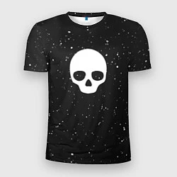 Футболка спортивная мужская Black Milk Skull Classic, цвет: 3D-принт