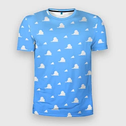 Мужская спорт-футболка Летние облака