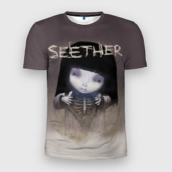 Футболка спортивная мужская Seether: Fake it, цвет: 3D-принт