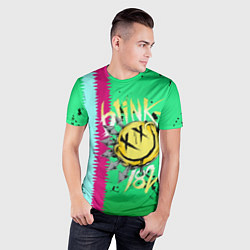 Футболка спортивная мужская Blink 182, цвет: 3D-принт — фото 2