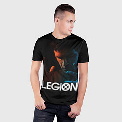 Футболка спортивная мужская Legion, цвет: 3D-принт — фото 2
