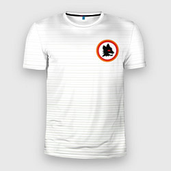 Мужская спорт-футболка A S Roma - WHITE N 98 NEW 2022
