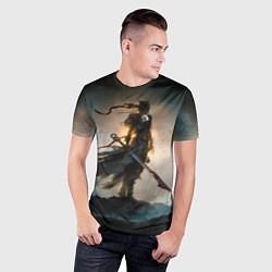 Футболка спортивная мужская HellBlade, цвет: 3D-принт — фото 2