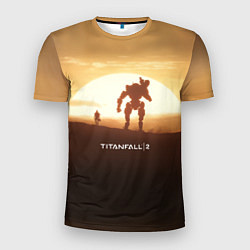 Футболка спортивная мужская Titanfall 2: Sunrise, цвет: 3D-принт