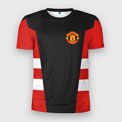 Футболка спортивная мужская Man UTD FC: Vintage 2018, цвет: 3D-принт