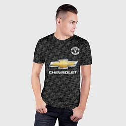 Футболка спортивная мужская Man UTD: Pogba Away 17/18, цвет: 3D-принт — фото 2