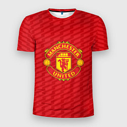 Футболка спортивная мужская FC Manchester United: Creative, цвет: 3D-принт