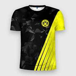 Мужская спорт-футболка FC Borussia Dortmund: Abstract