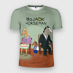 Футболка спортивная мужская BoJack Horseman, цвет: 3D-принт