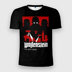 Футболка спортивная мужская Wolfenstein: Nazi Soldiers, цвет: 3D-принт