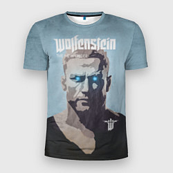 Футболка спортивная мужская Wolfenstein: William Blaskovitz, цвет: 3D-принт