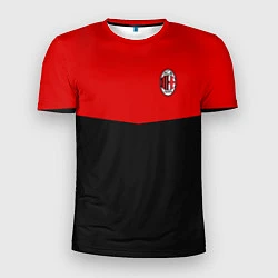 Футболка спортивная мужская АC Milan: R&B Sport, цвет: 3D-принт