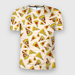 Футболка спортивная мужская Pizza Love, цвет: 3D-принт