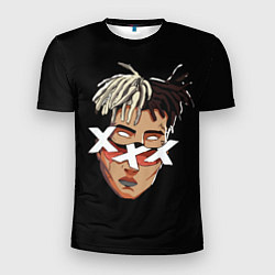 Футболка спортивная мужская XXXTentacion Head, цвет: 3D-принт