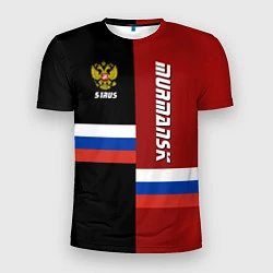 Мужская спорт-футболка Murmansk, Russia