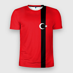 Футболка спортивная мужская Турция, цвет: 3D-принт