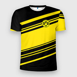 Футболка спортивная мужская FC Borussia Sport, цвет: 3D-принт
