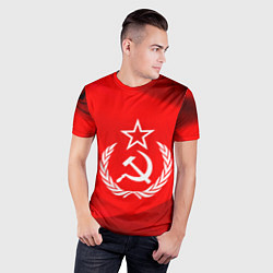 Футболка спортивная мужская Патриот СССР, цвет: 3D-принт — фото 2