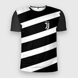 Футболка спортивная мужская Juve: B&W Lines, цвет: 3D-принт