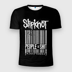 Футболка спортивная мужская Slipknot: People Shit, цвет: 3D-принт