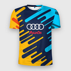 Футболка спортивная мужская Audi: Colour Sport, цвет: 3D-принт