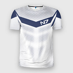 Мужская спорт-футболка N7: White Armor