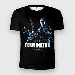Футболка спортивная мужская Terminator: Is alive, цвет: 3D-принт