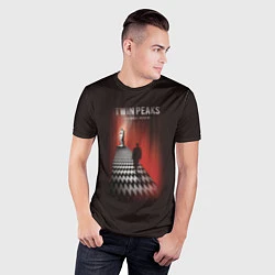 Футболка спортивная мужская Twin Peaks: Firewalk with me, цвет: 3D-принт — фото 2