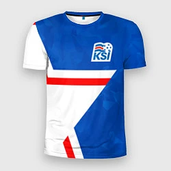 Мужская спорт-футболка KSI ICELAND STAR