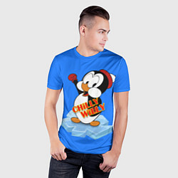 Футболка спортивная мужская Chilly Willy, цвет: 3D-принт — фото 2