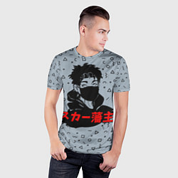 Футболка спортивная мужская Scarlxrd: Japan Style, цвет: 3D-принт — фото 2