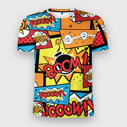 Мужская спорт-футболка Boom Pop Art