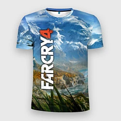 Футболка спортивная мужская Far Cry 4: Ice Mountains, цвет: 3D-принт