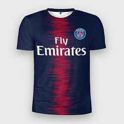 Футболка спортивная мужская FC PSG: Neymar 18-19, цвет: 3D-принт