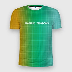 Футболка спортивная мужская Imagine Dragons: Evolve Grid, цвет: 3D-принт