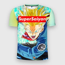 Футболка спортивная мужская DBZ: Super Saiyan, цвет: 3D-принт